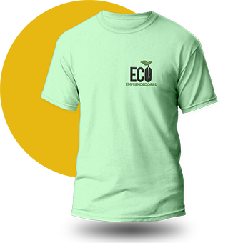comprar camiseta ecológica bordada